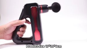 Massage Gun Supersonic Alat Pijat 8 Head Triangle Fascial Gun
