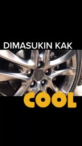 Tutup Baut Velg Mobil isi 20pcs WARNA BIRU Bahan Karet Tebal Cover Pelek Penutup Pelindung BB