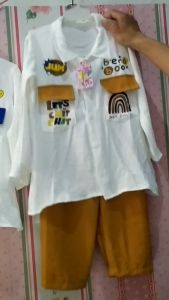 Setelan Anak Airflow Cringkel & Sablon: Praktis & Nyaman