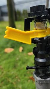 Combo 10 béc tưới cánh đập ren 27 (3/4") K1601 điều chỉnh góc tưới từ 15-360 dộ.Hàng nhập khẩu Đài Loan