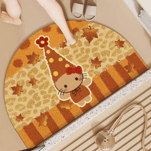 Thảm Phòng Tắm Hoạt Hình Dễ Thương Bằng Silicon Thấm Hút Nước Chống Trượt Thảm Cửa Phòng Tắm Thảm Chân Đi Vệ Sinh Thảm Nhà Tắm