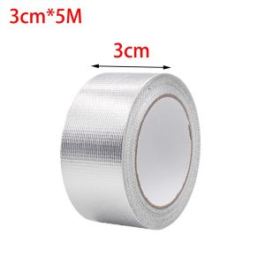 New 5/10Meters Air Conditioning Pipe Wrapping Tape Sun-proof Fiberglass Aluminum Foil Tapes Waterproof Pipeline Repair Tools
