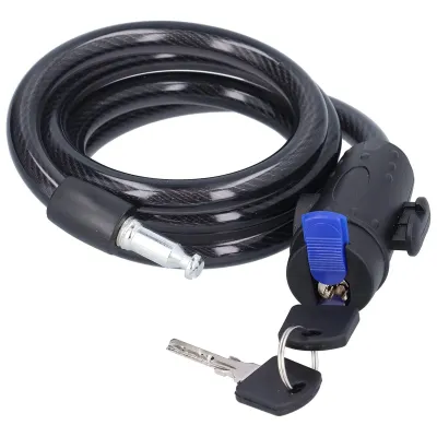 DOMEN Bicycle Heavy Duty Chain Lock 8mm Thick Anti-Theft Steel With 2Keys Safety Lock Motorcycle Bike Lock Bicycle Accessories