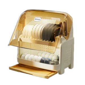 Suncha | Dish Drainer Storage Rack with Lid and Drainage