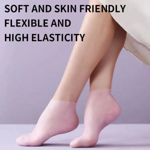 6/3/1pcs Silicone Protective Foot Cover - Anti cracking and Softening Cocoon Foot Cover - Reusable Foot Mask Cover