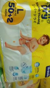 Tã quần em bé Unidry size M/L/XL/XXL 52 miếng (mẫu cải tiến mới)