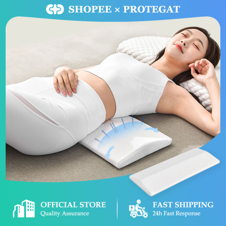 【Protegat】Lumbar Support Wedge Pillow Lower Back Pain Relief Support