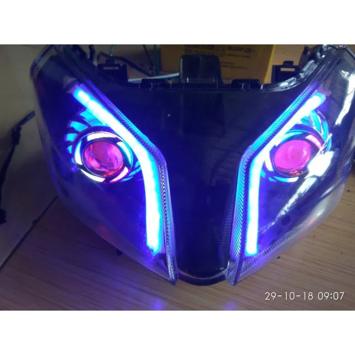 reflektor%20lampu%20depan%20Honda%20Vario%20techno%20110%20karbu%20model%20custom%20projie%20highlow%20gen%202%20-%20Image%203