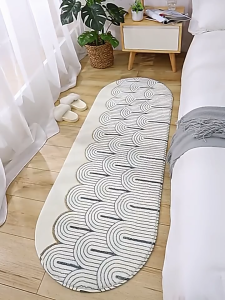 Carpet Mat / Karpet Keset Panjang Modern Kasmir Bulu Tebal Anti Slip