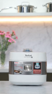Nồi Cơm Điện Tử Cao Tần Tefal RK762168 1.5L | Giữ Ấm 24 Giờ | 12 Chương Trình Nấu Nhanh Tiện Lợi