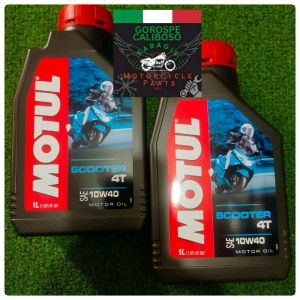 Motul Scooter Oil 4T SAE 10W-40 Fully Synthetic 4-Stroke Motorcycle Oil