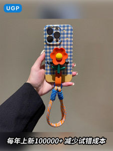 New 2025 Apple 17Promax Phone Case Womens Style Full Lens Coverage with Lanyard Strap Cute Cartoon Design Apple 15 Compatible