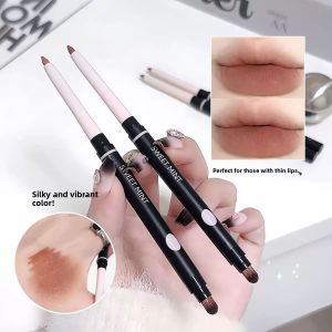 Douxue Lip Liner Pen Shaping Lipstick Nude Color Lip Gloss Pen Chinese Makeup Lipstick Pen Beauty Enhancement Easy Application