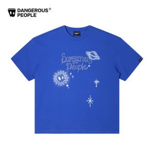 Trendy Versatile Colorblock Rivets LOGO Short Sleeve T-Shirt