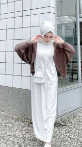 Inner Dress Tanpa Lengan Bahan Knit & Scuba Premium Import Long Span Wanita Kualitas Viral