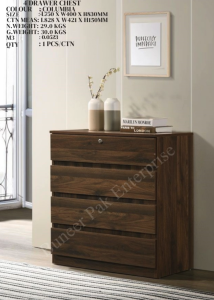 4 Layer Chest Drawer Papan Tebal Almari Laci Almari Baju 4 Laci