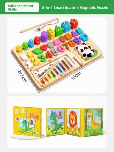 STARRY ARK | Educational Wooden Shape Matching Puzzle Board for Toddlers