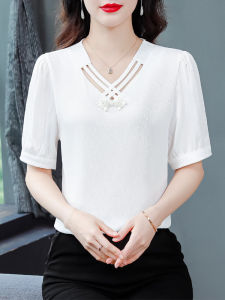 DAIXIANGFEIZI | Áo Thun V-Neck Rộng rãi Mùa Hè