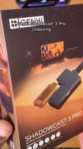 Thiết Bị Ghi Hình Hỗ Trợ Livestream Genki ShadowCast 3 Pro 4K60Hz USB-C Modular HDMI Passthrough - HTGSC3-PRO