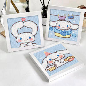 Cinnamoroll Babycinnamoroll Diamond Painting Full Diamond Kids Handmade DIY Diamond Painting Creative Cartoon Toy Gift