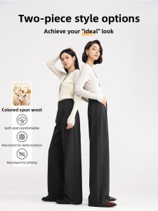 HIPPIE MISS | Boho Chic High Drape Grey Womens Trousers