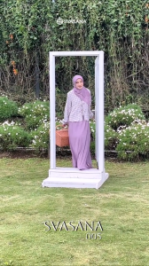 GAMIS NIBRAS SVASANA 005 BUSUI KATUN LILAC EMERALD BROWN