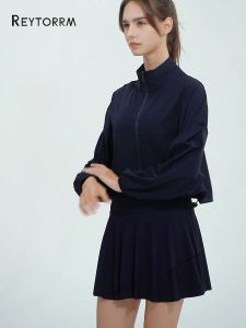 Reytorrm Jaket Anti UV Olahraga Wanita Lengan Panjang UPF50+(WT007)
