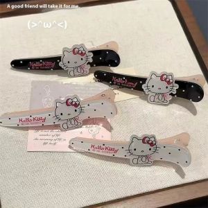 DAIMEISHU Dễ thương phim hoạt hình KT Sanrio Acrylic barrettes ngọt ngào nữ tính bangs Big duckbilled Phụ kiện tóc