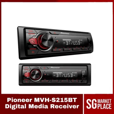 Pioneer MVH-S215BT Digital Media Receiver. Bluetooth. Android Smartphone Support. USB.