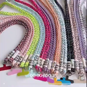 สายคล้องคอ สายยาวไขว้ แฟชั่น กันน้ำ ทนทาน ป้องกันสูญหาย เหมาะกับโทรศัพท์ กล้อง และแก้วน้ำ