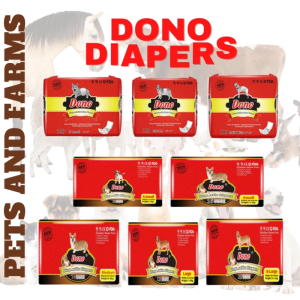 DONO DISPOSABLE MALE DIAPERS X-SMALL