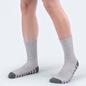 Mens Athletic Crew Socks Cushioned Sole Arch Support Shock Absorption Odor Control Moisture Wicking Breathable Wear Resista