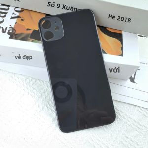 Thay Thế Vỏ Kính Phía Sau iPhone 11 Có Lỗ Camera Nhiều Màu Sắc Tấm Lưng Cửa Pin Bộ Phận Sửa Chữa 2 Trong 1