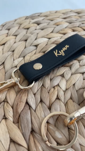 Customised Leather Keychains | Personalised gifts Saffiano Birthday Gift | Farewell Souvenirs