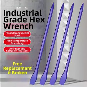 CHENGDU | High-Strength Special Steel Hexagonal Crowbar for Trucks