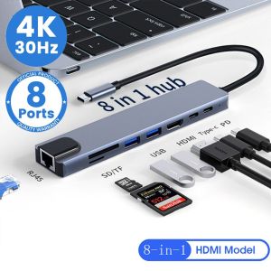 8-in-1 USB C Hub Type C Splitter: A Complete Guide