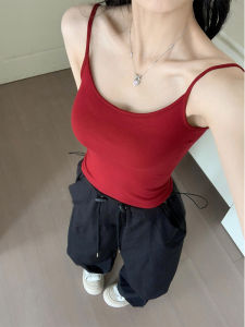 LANMENGYA | Red Chest Padding Summer 2026 New Style Inner & Outer Wear Vest