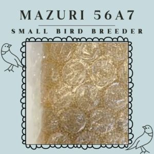 Mazuri 56A7 Small Bird Breeder Food, 1 KG (มาซูริอาหารนกปากขอขนาดเล็ก สูตรเพาะขยายพันธุ์ พิเศษ 1 กิโลบ่า), พร้อมส่ง
