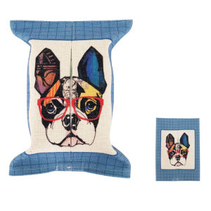 Creative Japanese Style Cotton Linen Tissue Box Drawstring Paper Towel Bag Fabric Art Napkin Holder Car Mounted Tissue Box