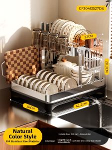 Draining and Storage Kitchen Rack
