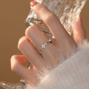 OUGUI | Fine Silver Luxury Ring Adjustable