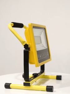 Rechargeable LED Flood Light for Outdoor Emergency Construction Site and Home Use Portable Lighting