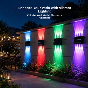 YUANMUXUAN | Solar Waterproof Outdoor Wall Light