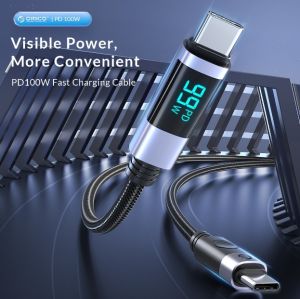 ยูเอสบีโอริโกสายเคเบิ้ล PD ชุดพอร์ตไฟฉายกันน้ำที่ชาร์จความเร็วสูงจอแสดงผลแอลอีดี5A ชาร์จอย่างรวดเร็วสำหรับ Iphone 11 12 13 14