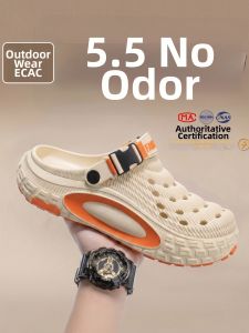 ECAC | Anti-slip Anti-odor Durable Thick Sole Toe-protective Clogs