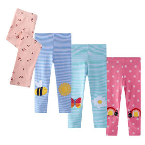 Animals Baby Girls Leggings 2-7T Jumping Meters Pencil Pants Spring Autumn Hot Selling Clothing