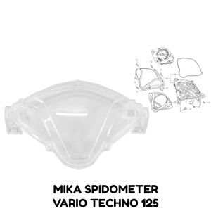 Mika Speedometer Vario Techno 125 - Mica Kaca Lensa Cover Spido Spedo Speedometer Kilometer Honda Vario Techno 125 KZR