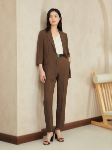 Summer French Style Commuter Single Button Blazer