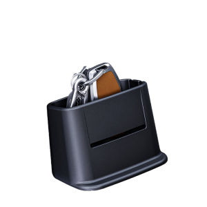 Car Key Storage Box Auto Dashboard Organizer Adhesive Holder Case for Keys Coins Small Items Universal Interior Accessories