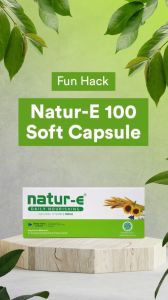 NATUR-E Suplemen Skin Start Natural 100 IU 16s || Suplemen Kesehatan || White Brigtening || Suplemen Makanan || Suplemen Vitamin Kulit Original Natur-E BPOM
